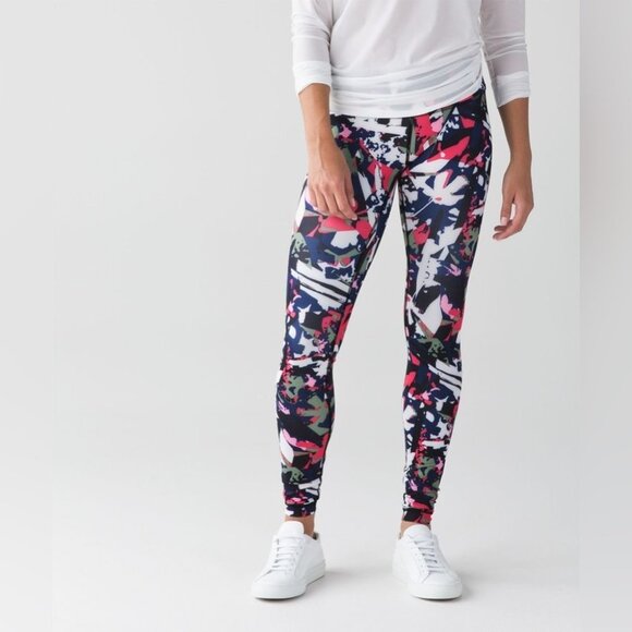 Lululemon Wunder Under Pant III Full On Luxtreme Pop Cut Boom Juice Multi Size 2 - Picture 1 of 13